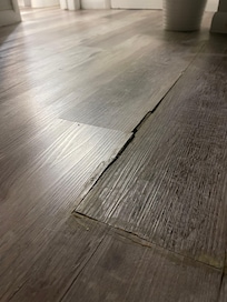 Damaged floor