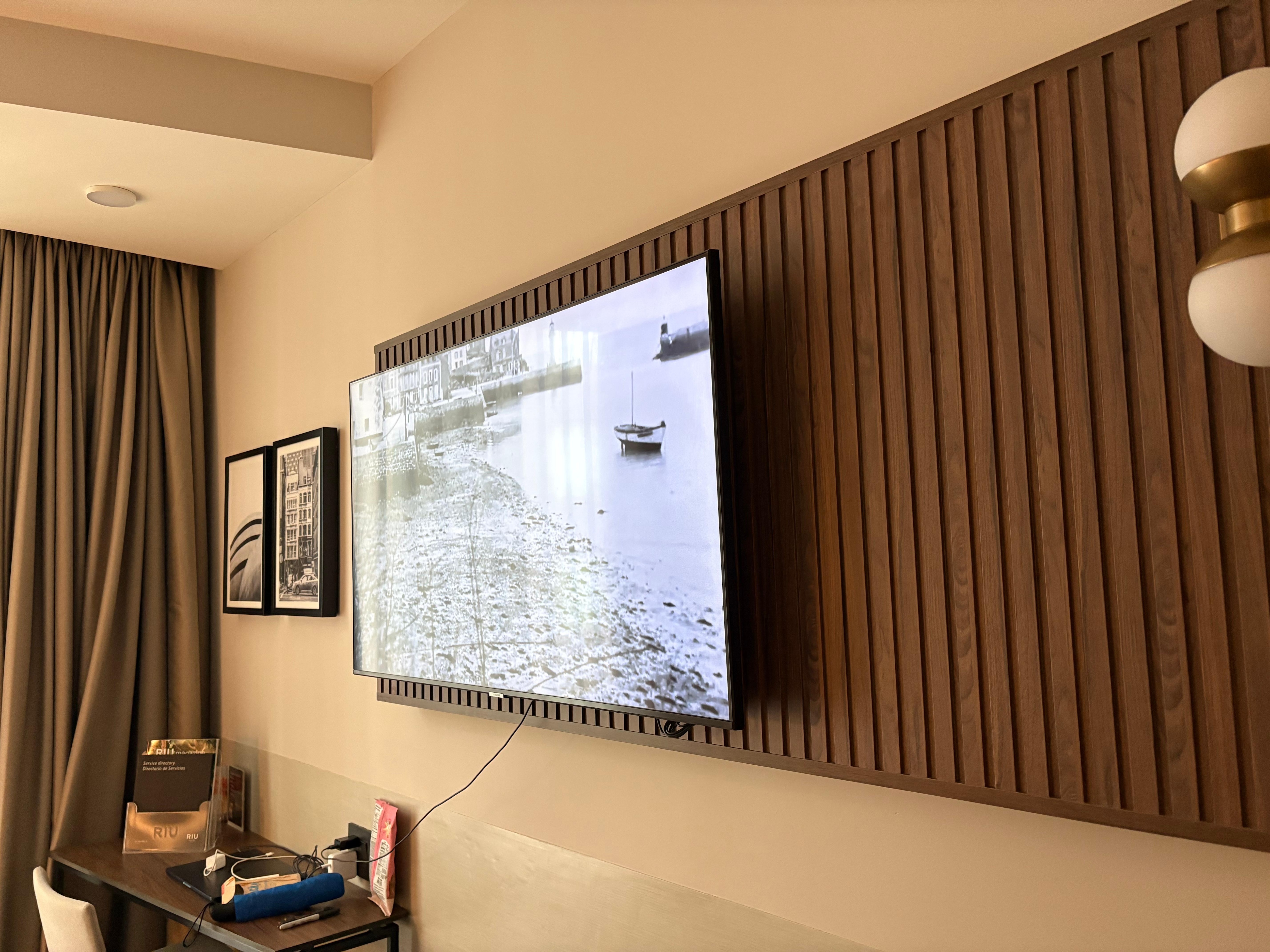 We brought our Roku stick :-)