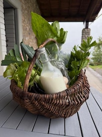 The local produce gift basket!!!!! Unreal!!!!