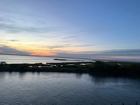 View from outdoor swing