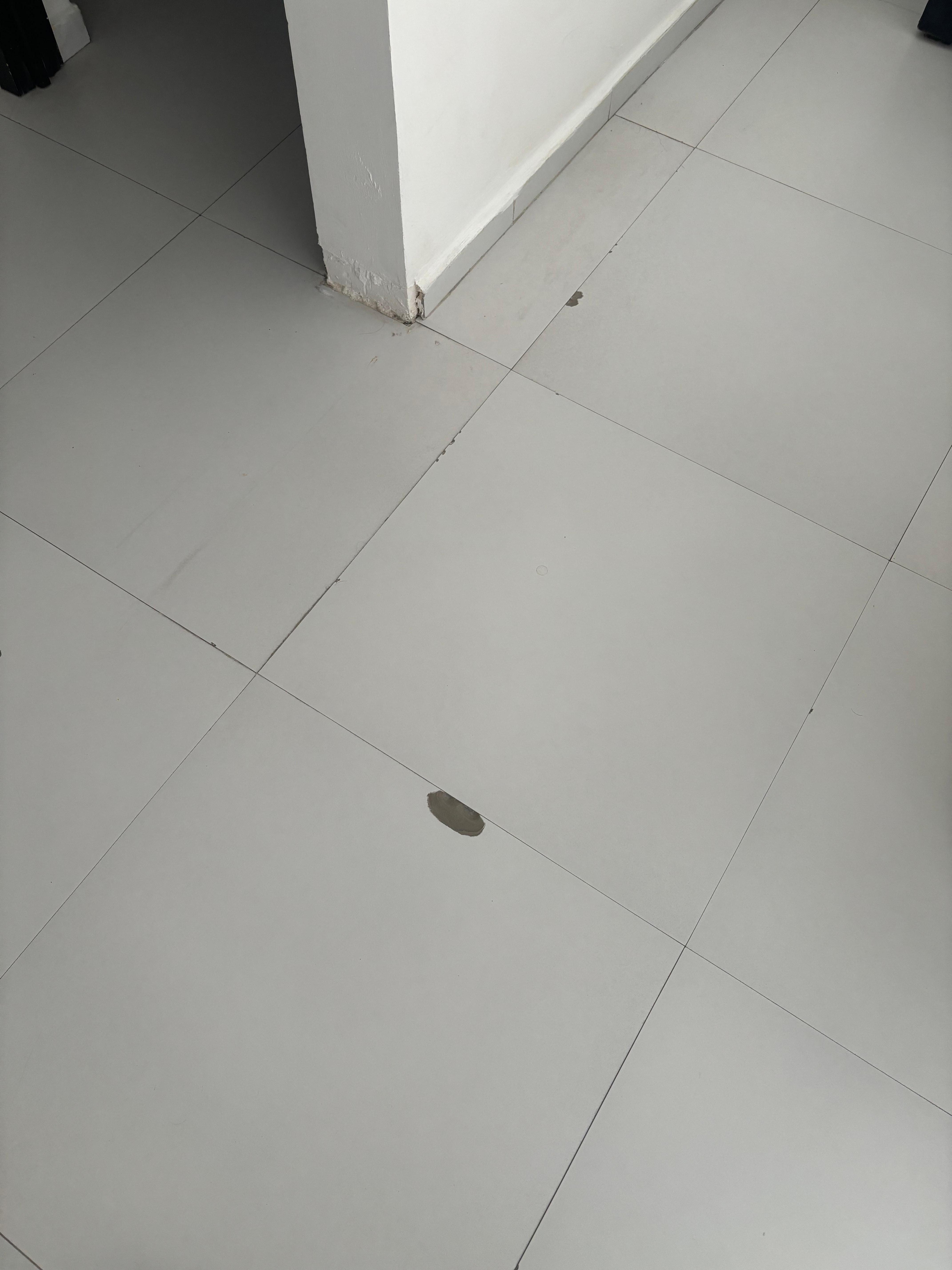 Chipped tiles 