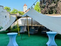 Lovely and peaceful garden patio