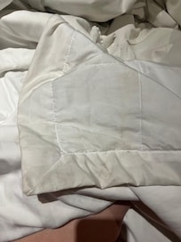 Roupa de cama suja