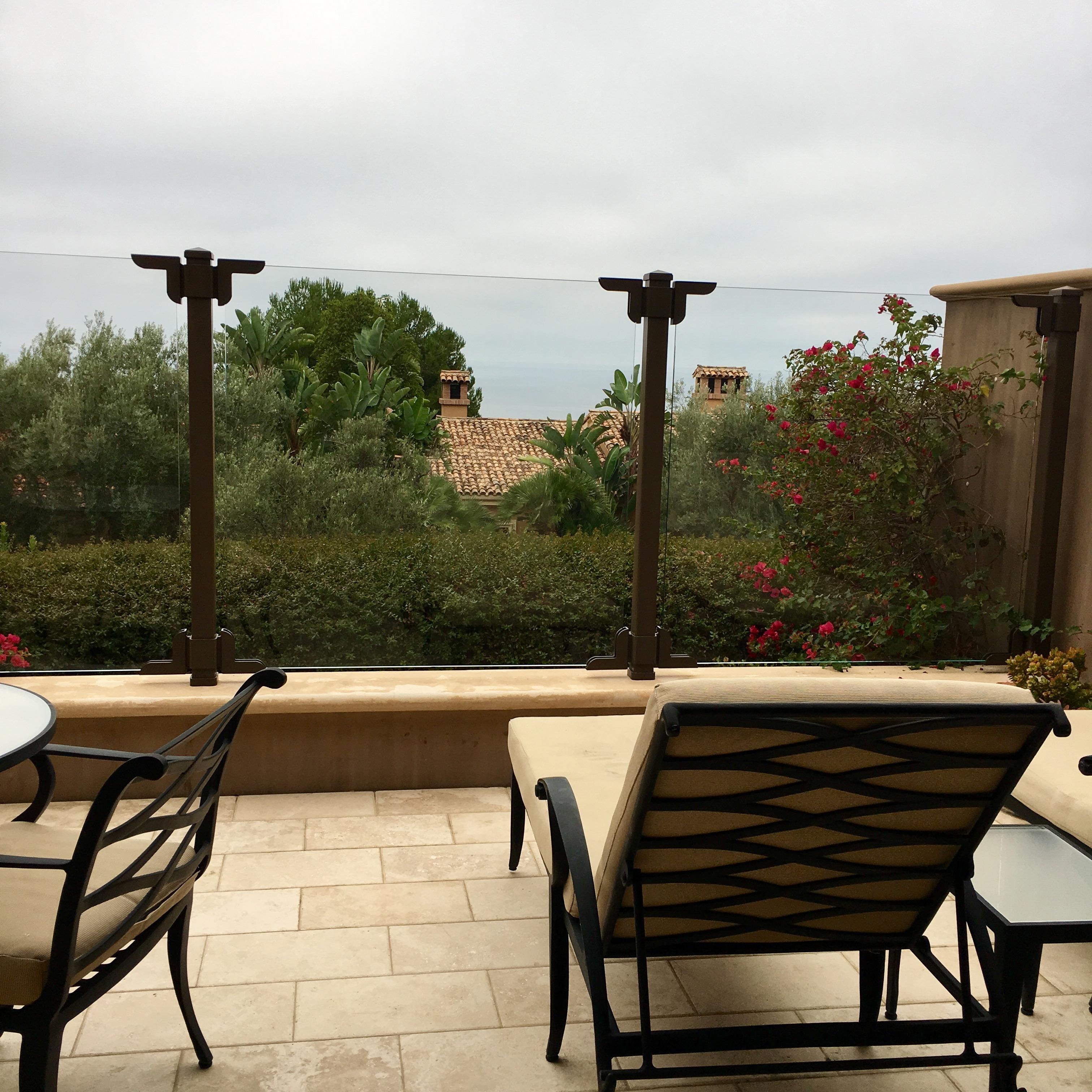 Obstructed ocean view