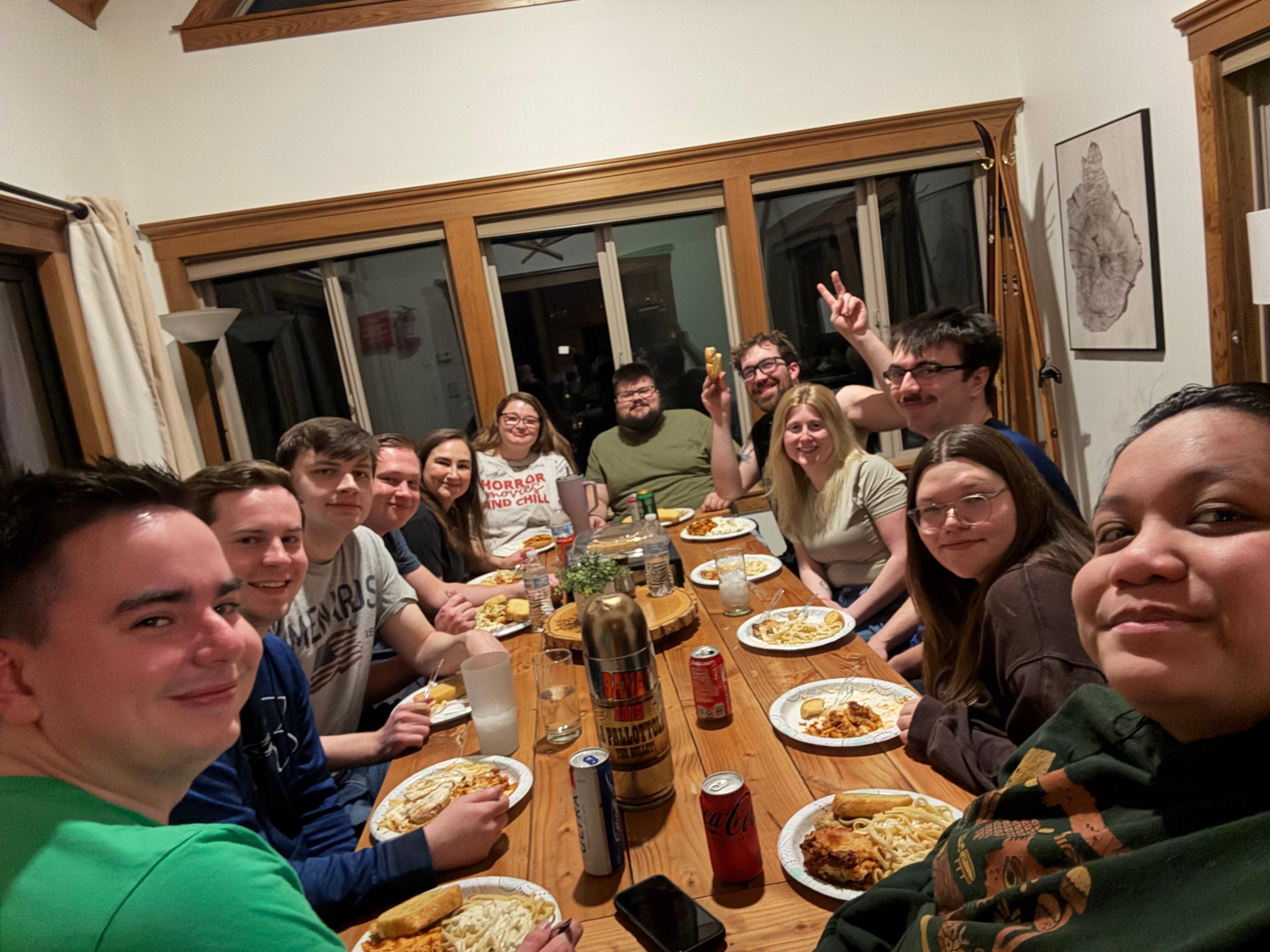 Kitchen had a ton of cooking equipment more than you need. Just bring the food and the rest will be there for your group.