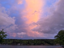 Sunset from the upper deck