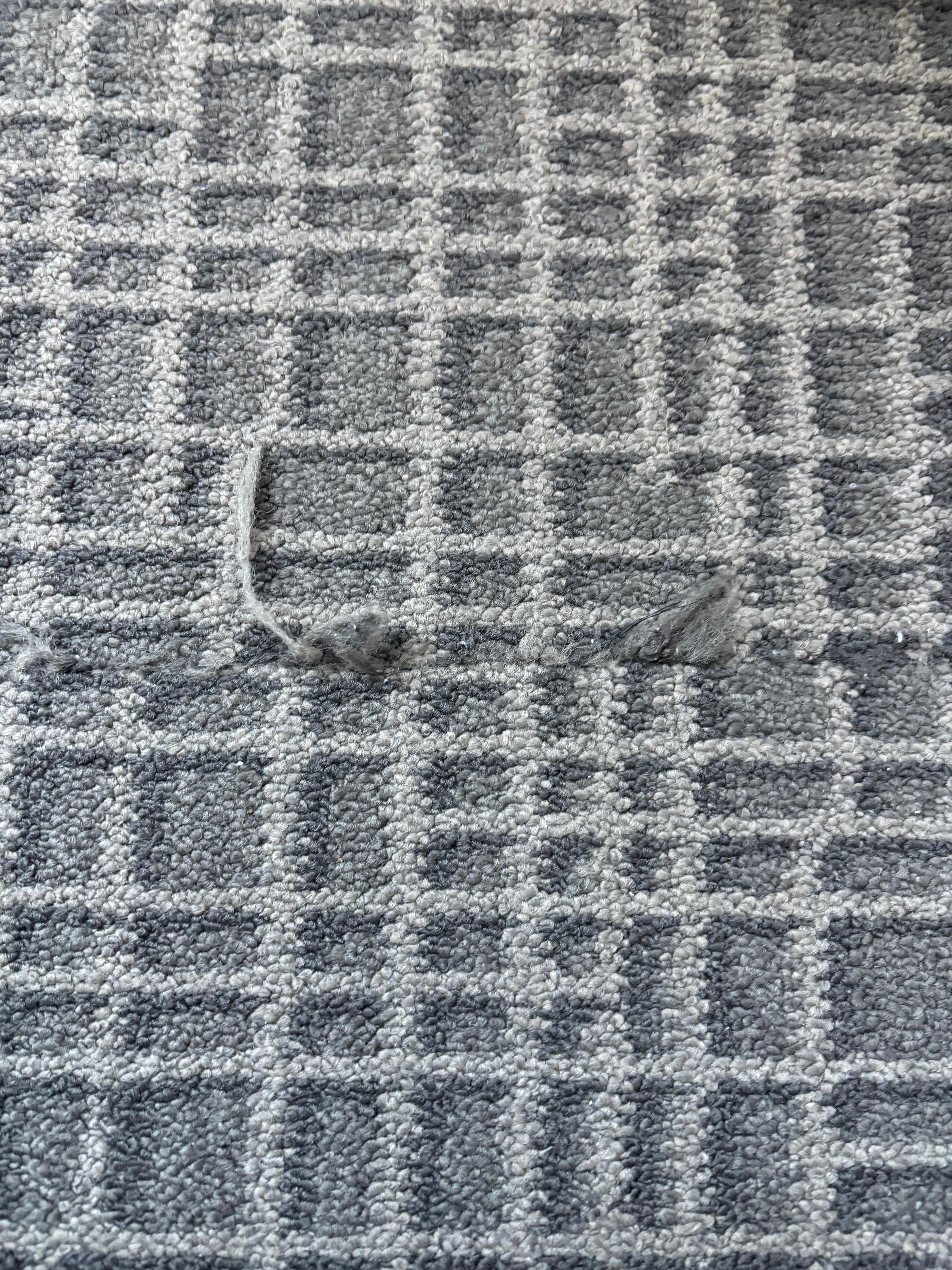Awful old tired carpet 