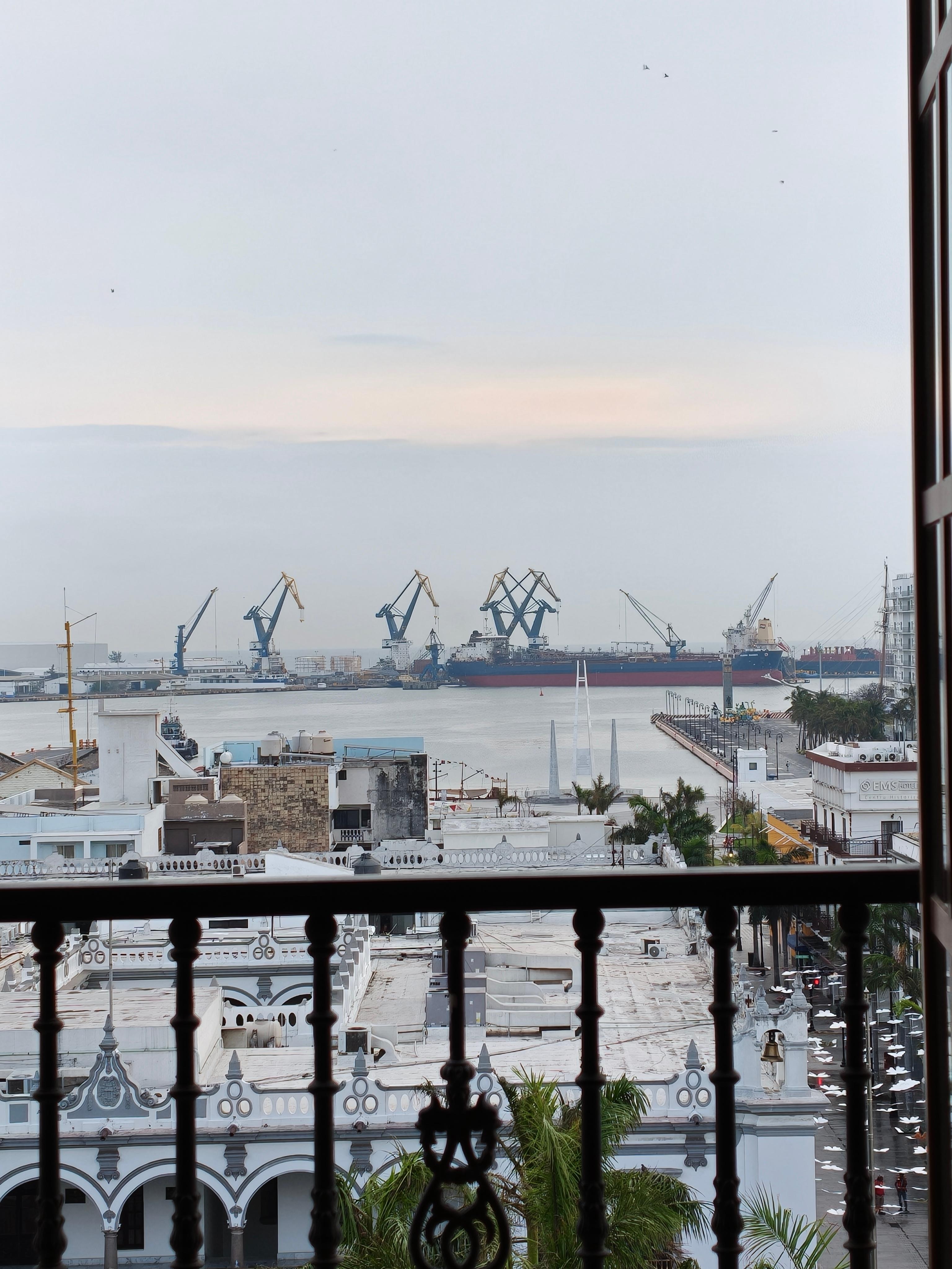 Vista desde la habitación.