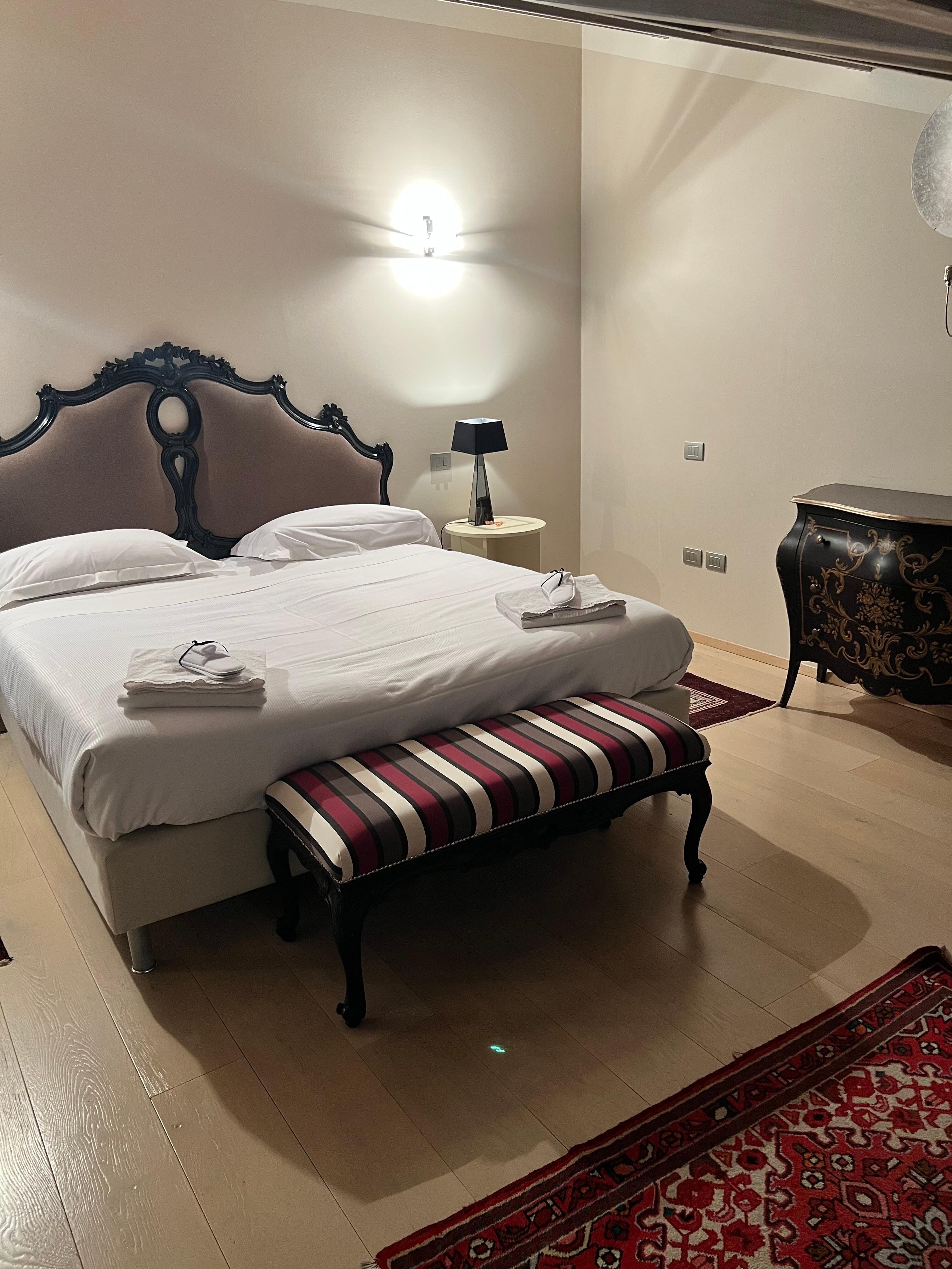 Bedroom in our suite