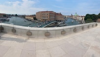 Panoramic view from rooftop