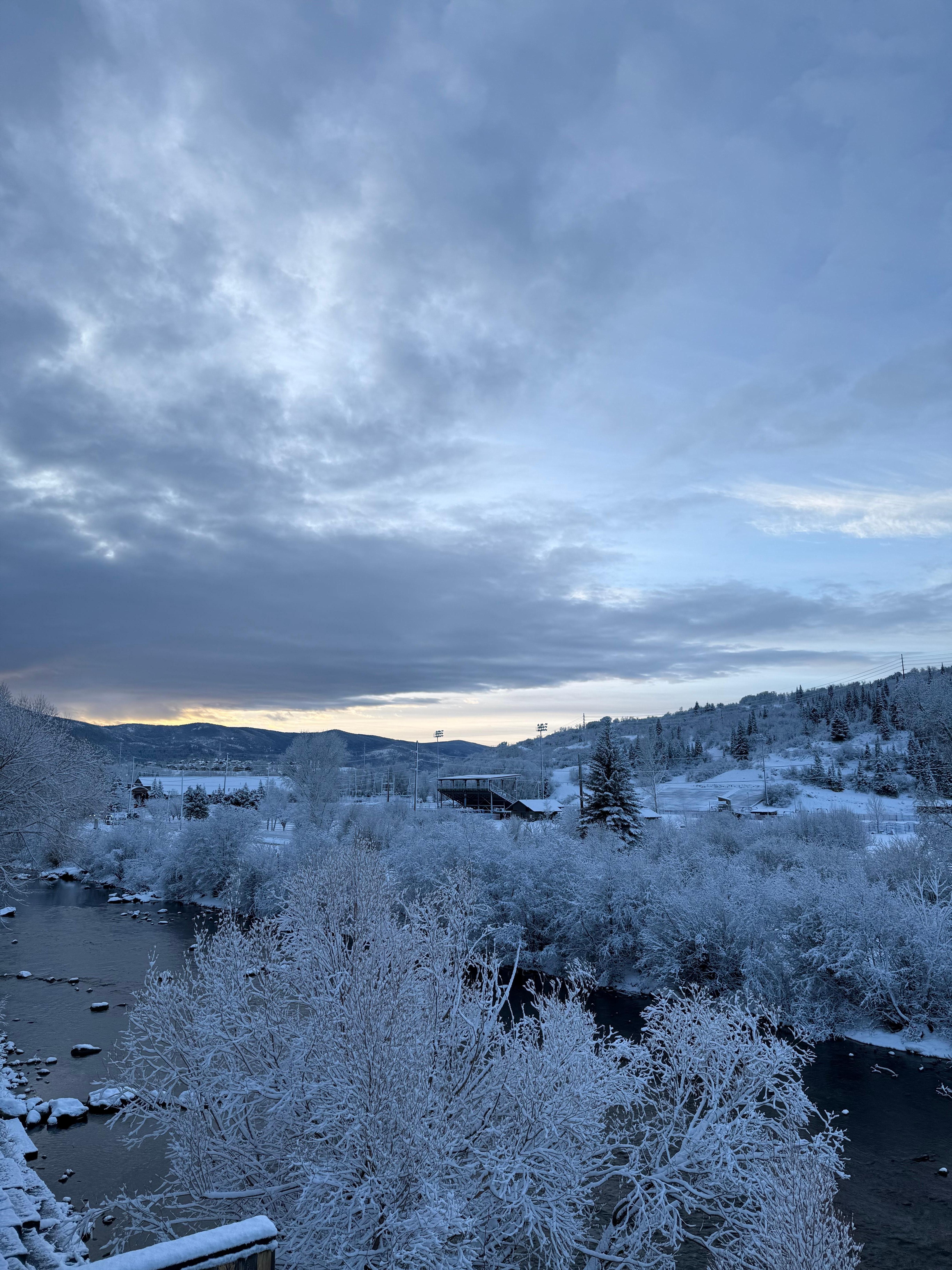 Gorgeous wintry views 