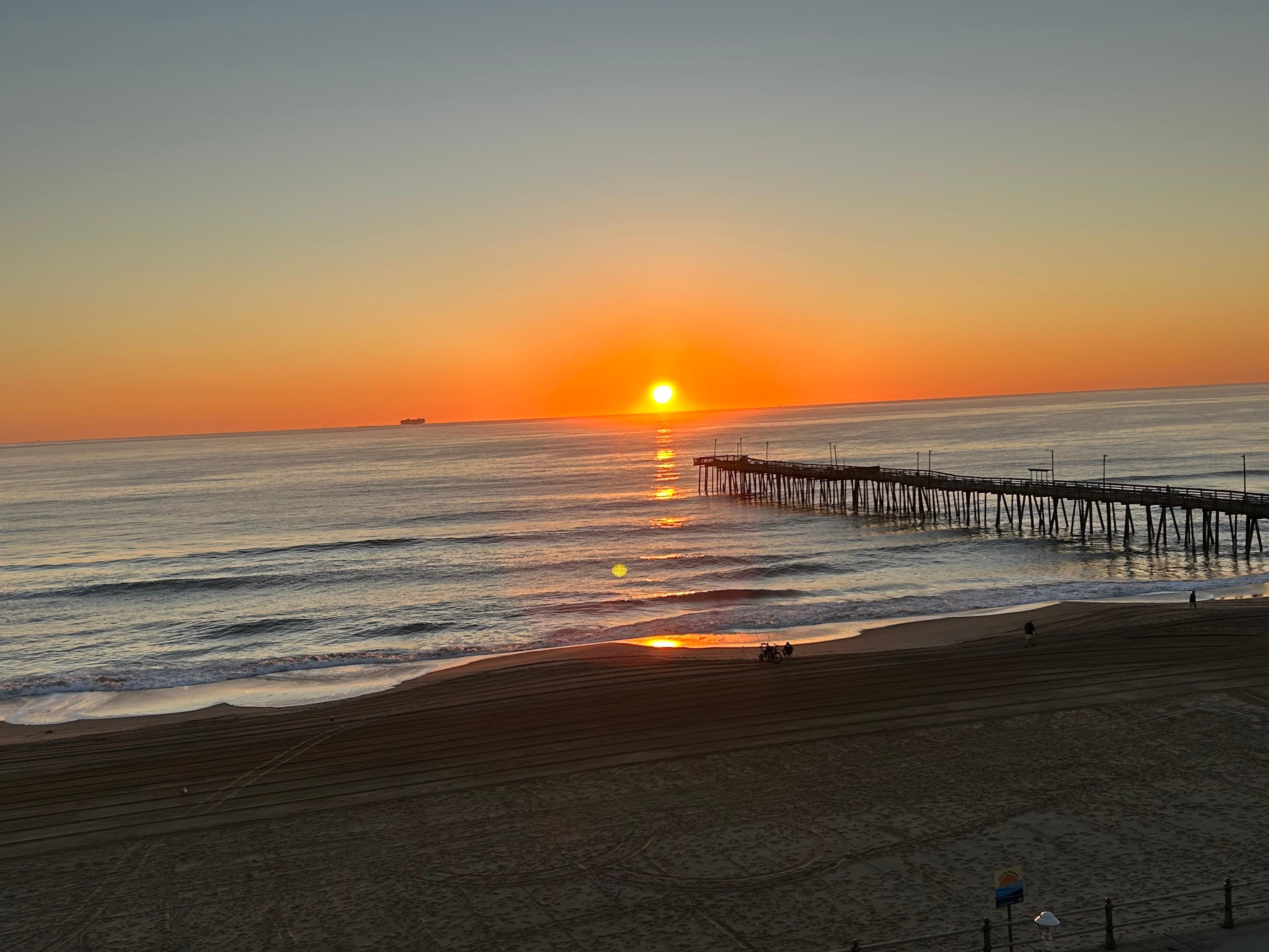 Beautiful sunrise from our hotel room , I’ll never forget 