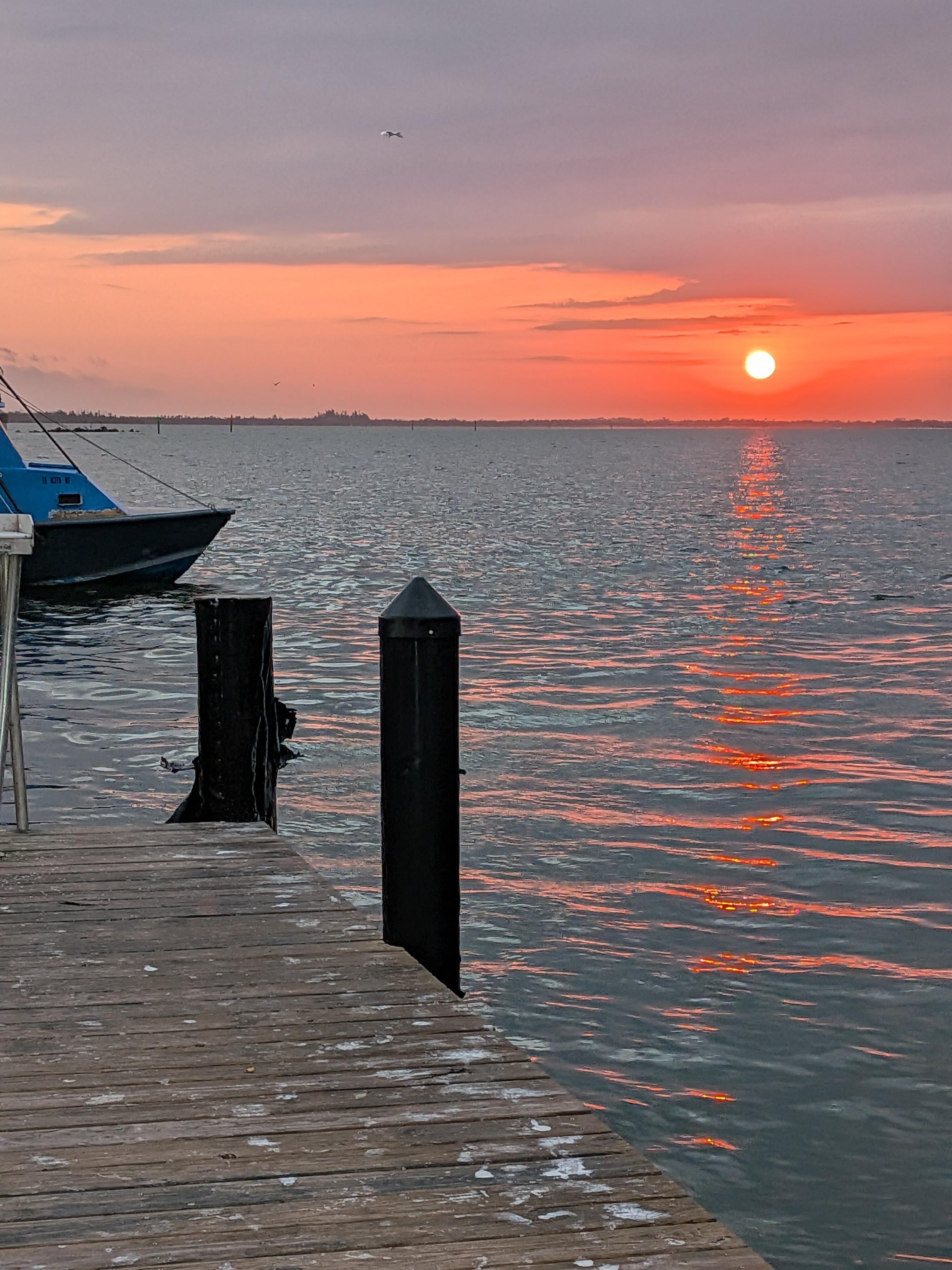Sunset at Pineland Pier