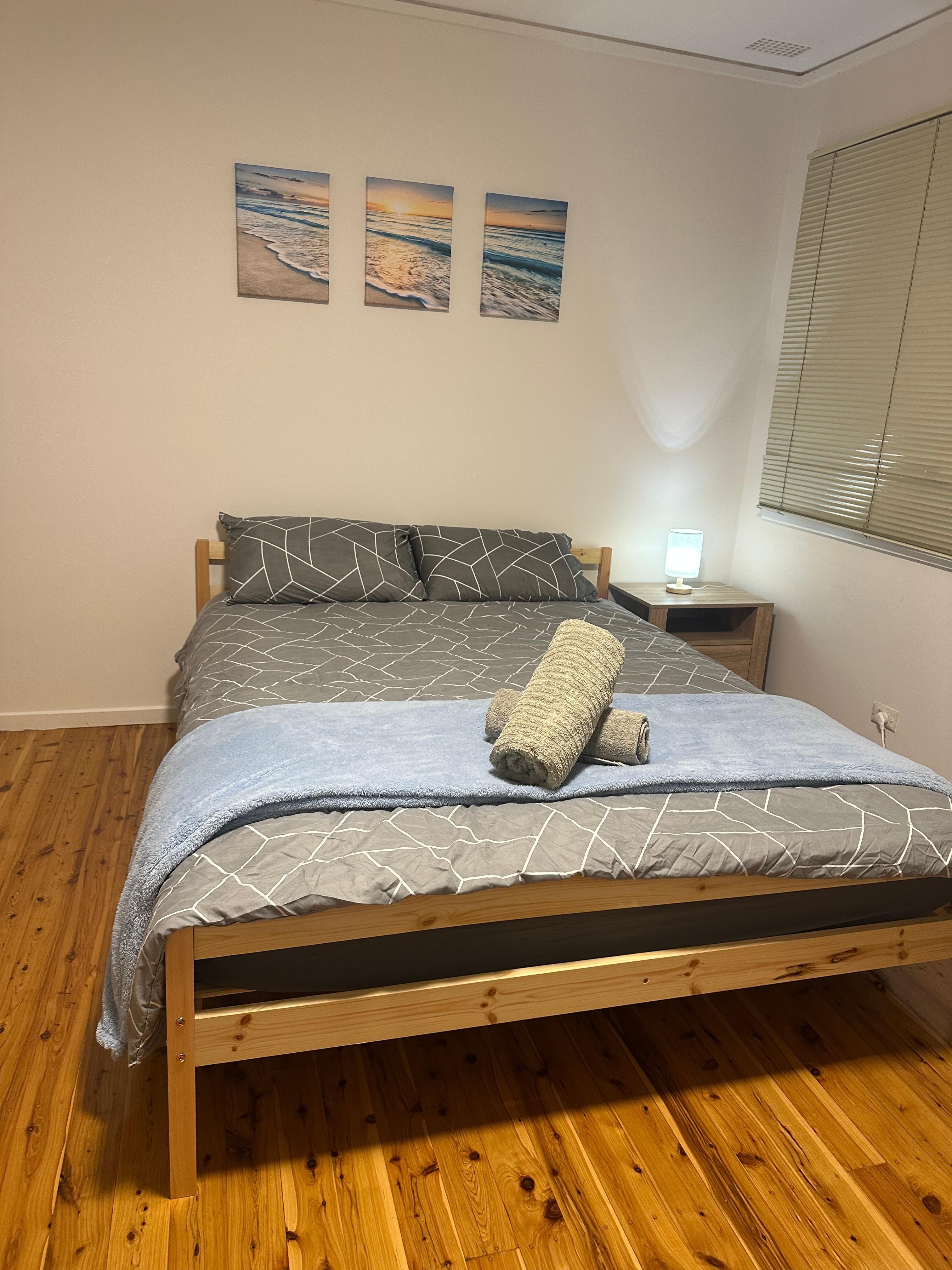 Very clean and organized room