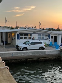 From the pier to the rental.