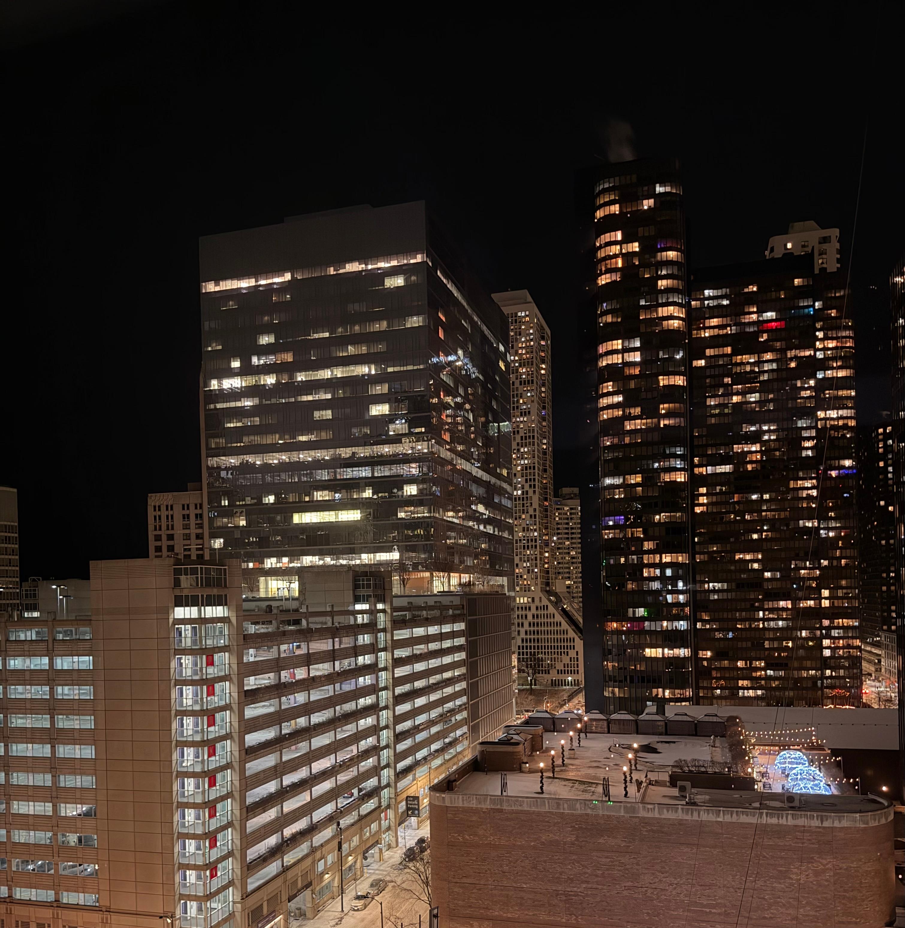 City view from the room 