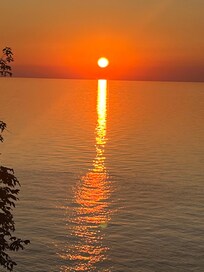 The most magnificent sunsets! The weather was perfect all week! The house was AWESOME!!!