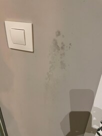 Stain on wall