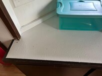 Poop on counter