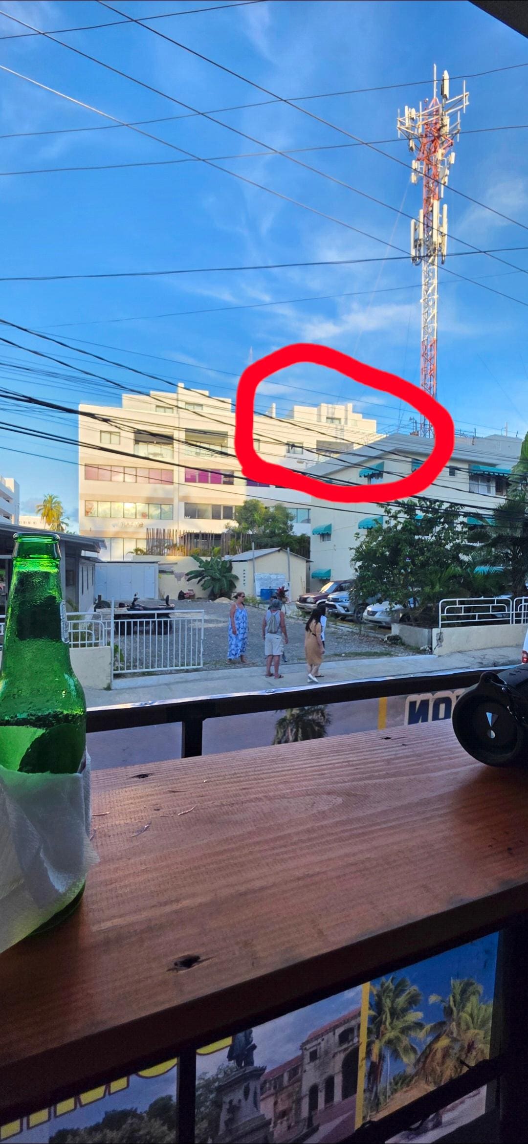 view of the unit from across the street