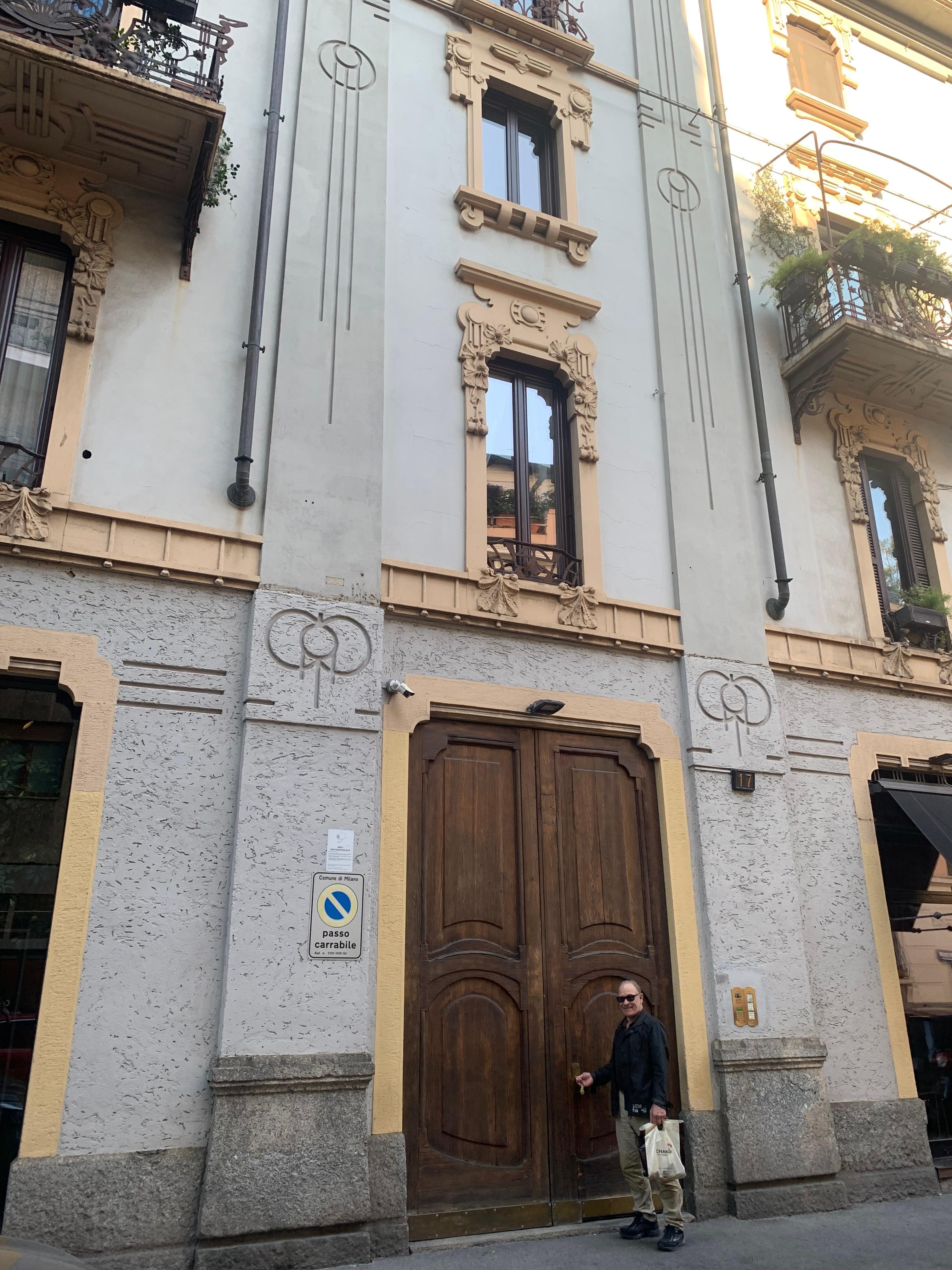 Lovely palazzo entrance.