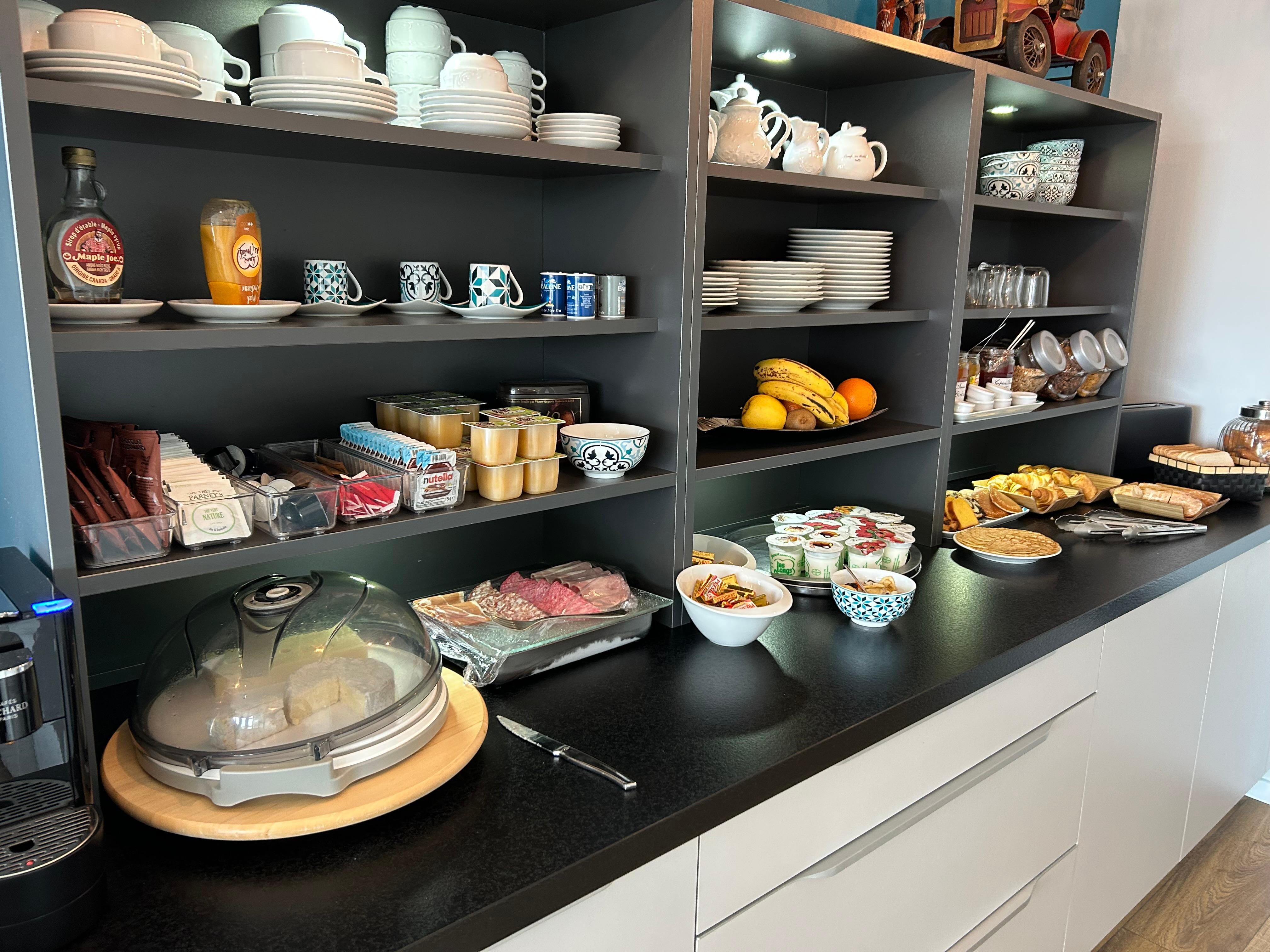 Per la colazione ce n’era di tutto