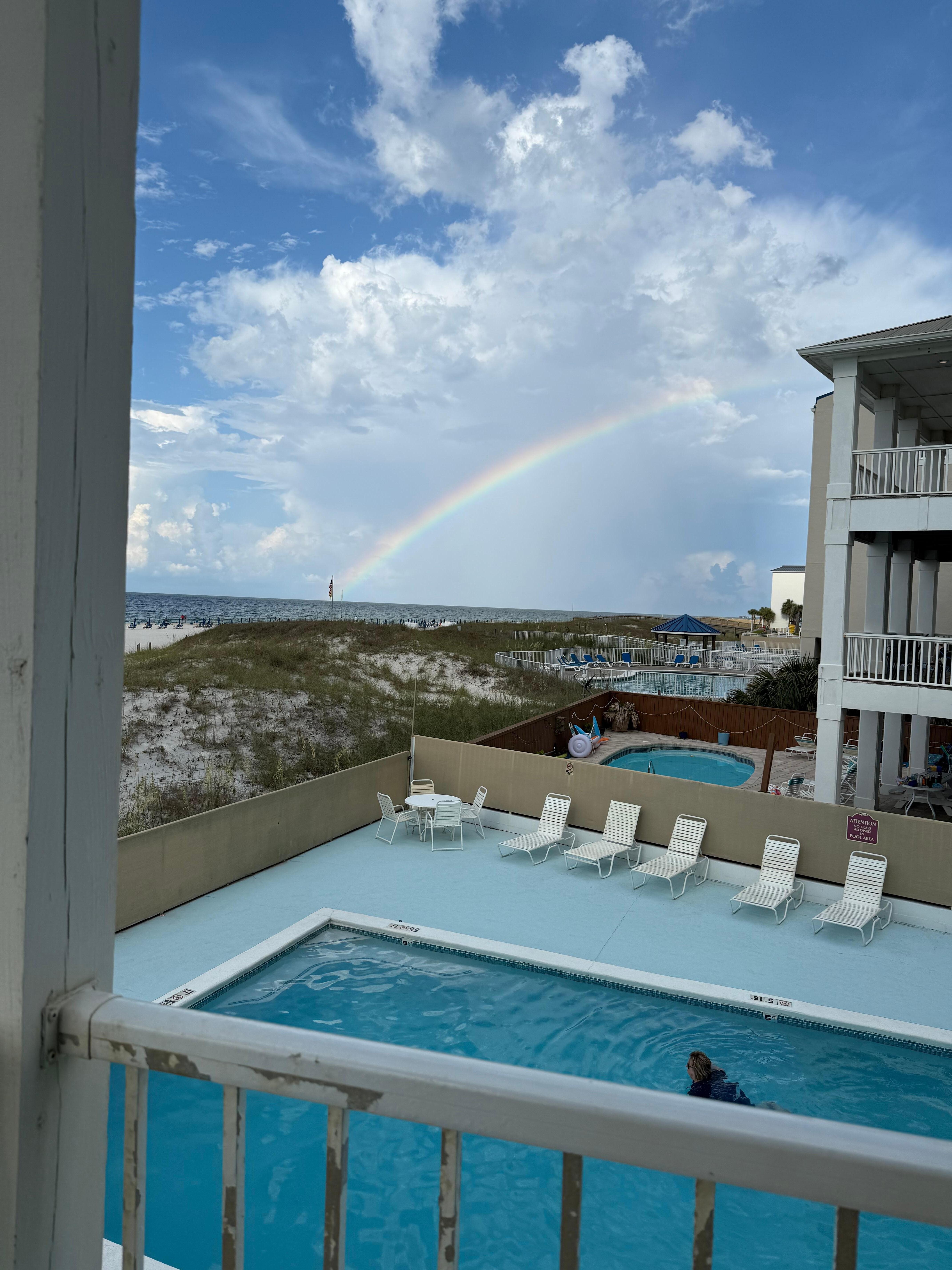 Caught a rainbow