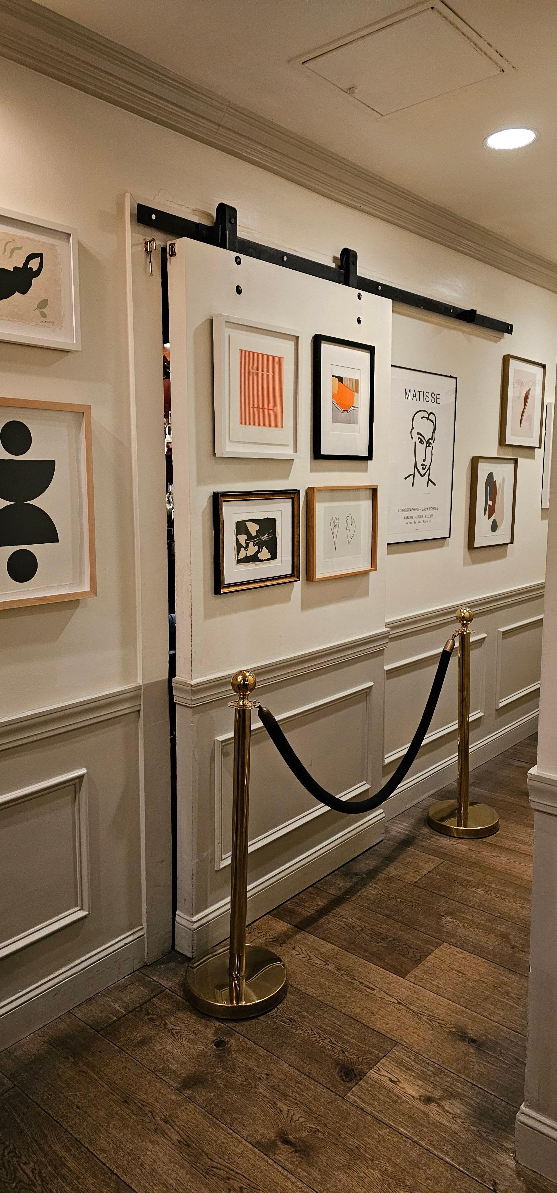 Speakeasy inside hotel