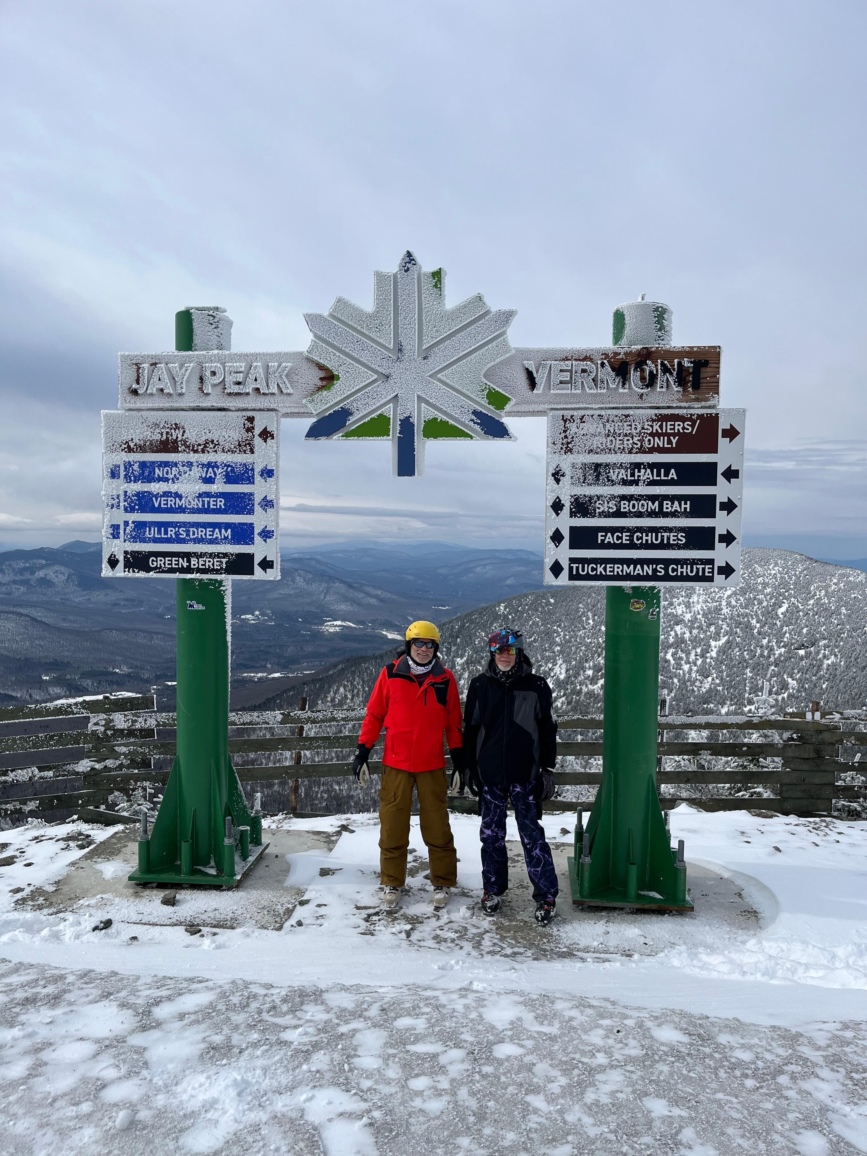 Photo at top of the mountain 