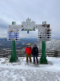 Photo at top of the mountain