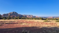 Views from parking area- nestled in heart of Sedona