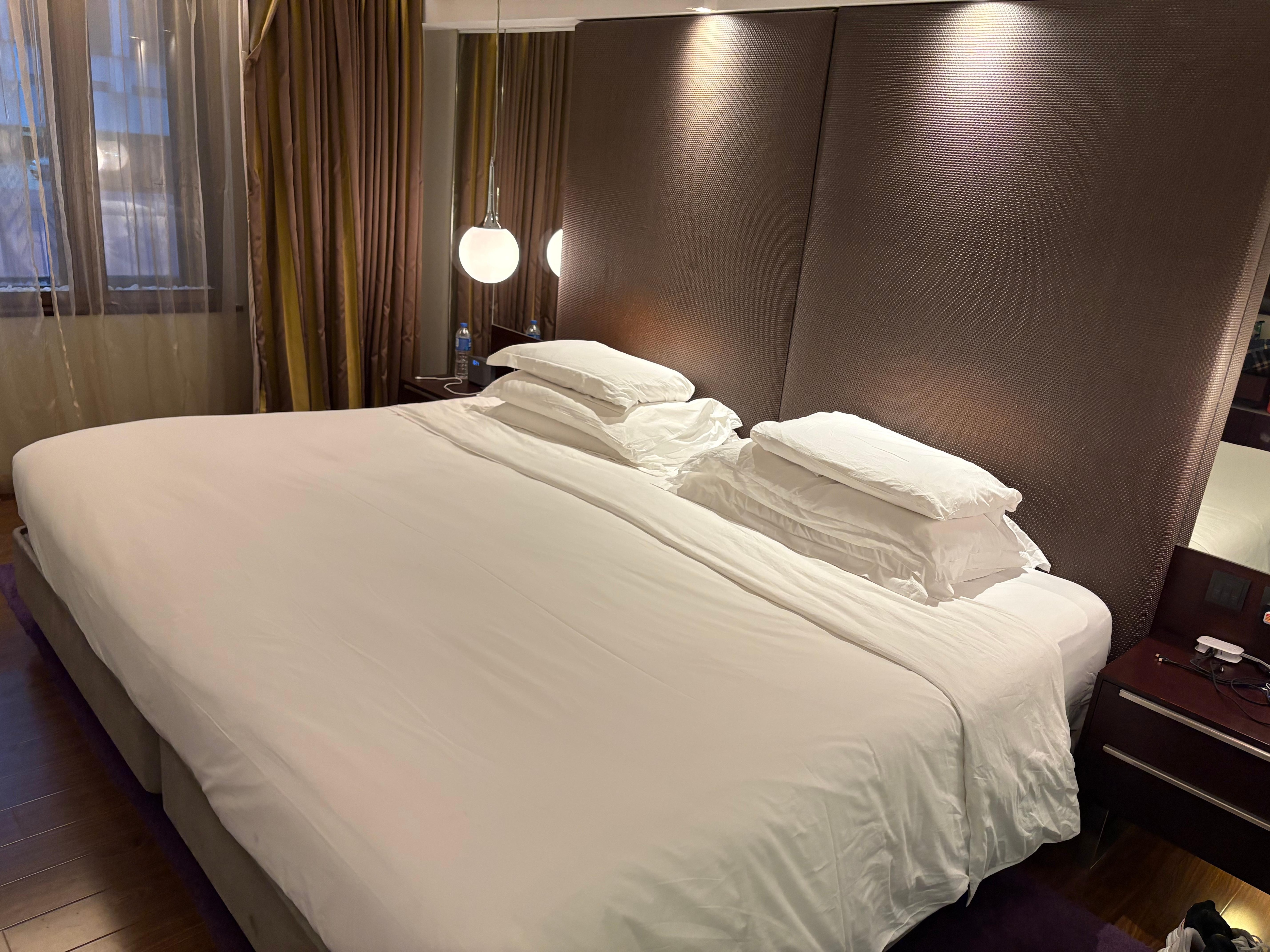 The biggest bed I slept in