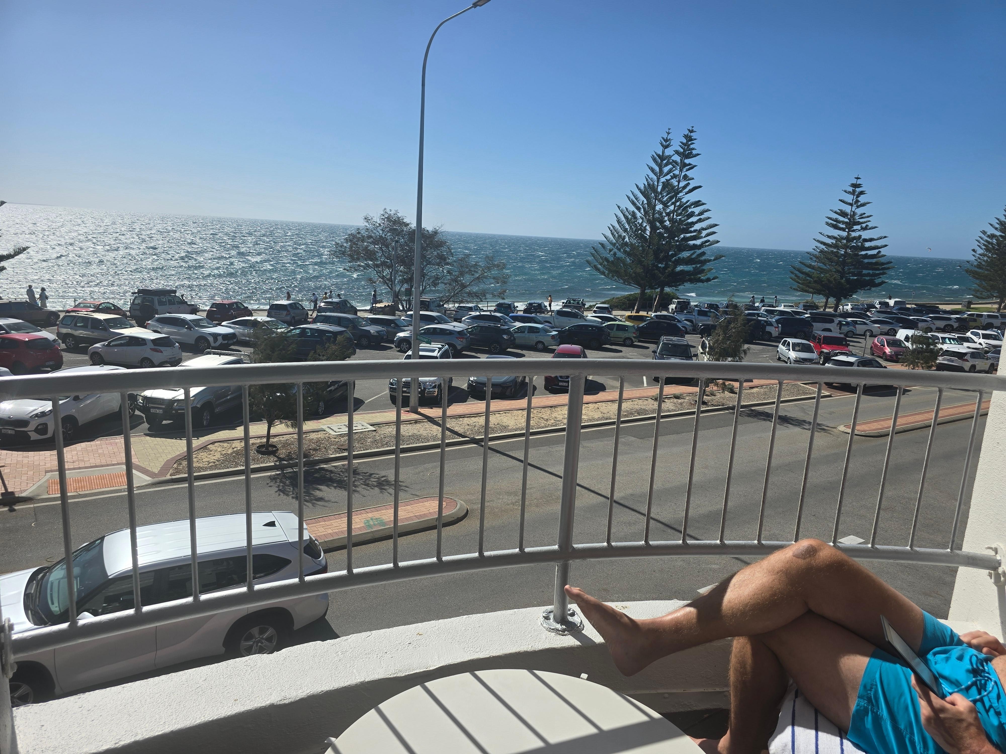 Sea view from room 16