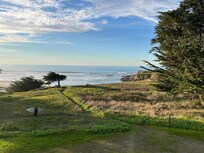 View from our room upon check-in