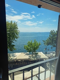 Blick aus dem Fenster