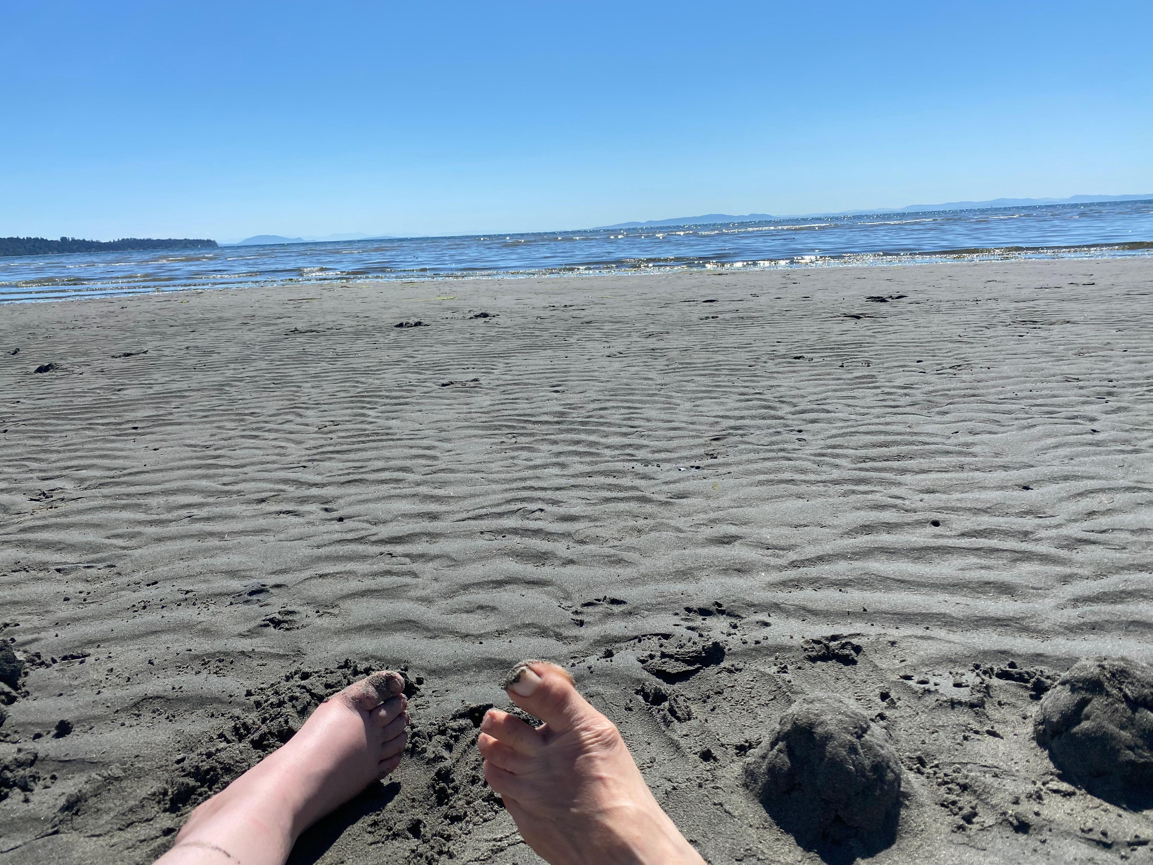 Beach time in White Rock 