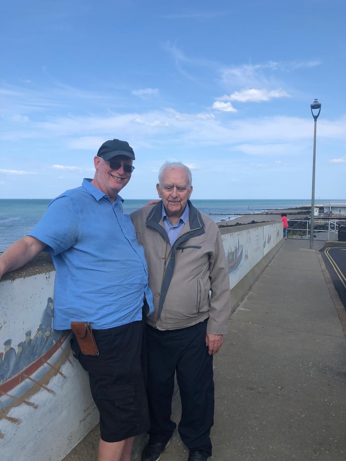 On the seafront