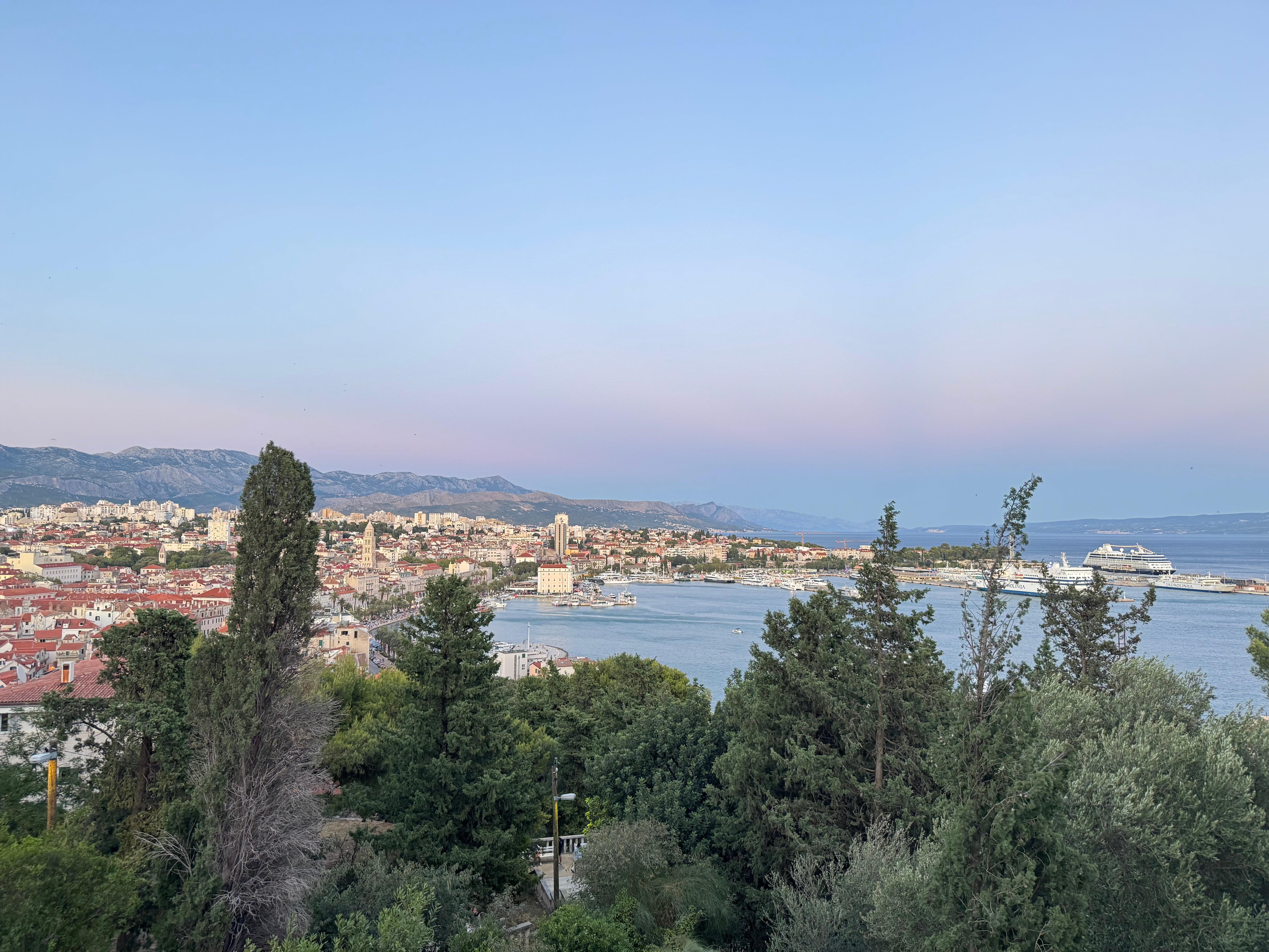 View from Markus (worth the stairs!)