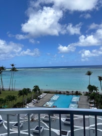 オーシャンビューの部屋からの景色です!毎日癒されてました✨️