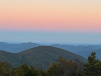 Sunset from the deck.
