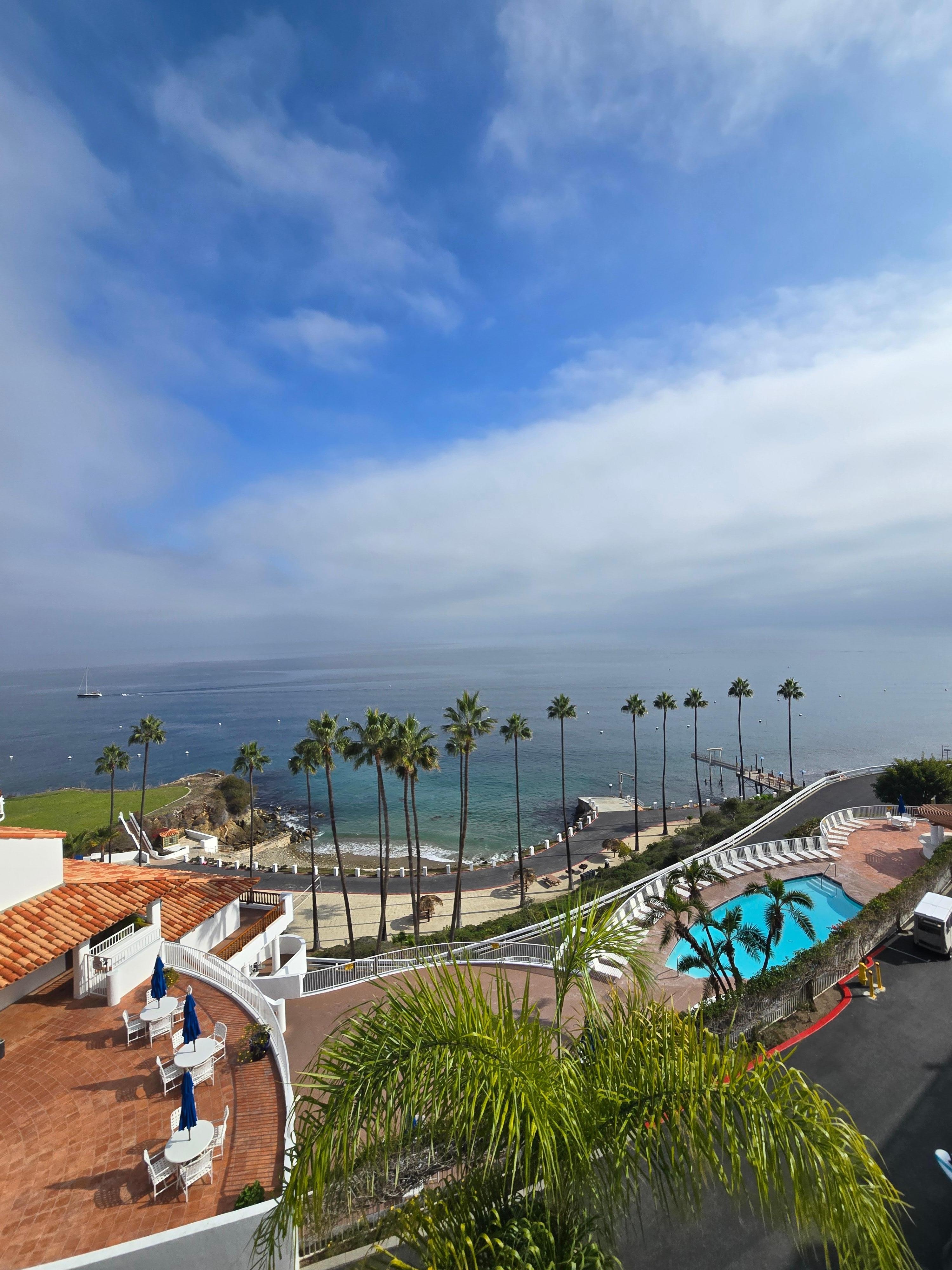 View from the balcony!