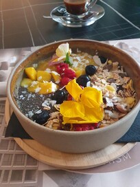 Kitchen exceptional, beautiful chia pudding.