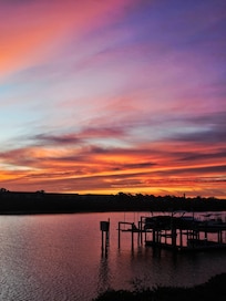 Sunrise from the balcony