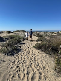 Walks on the nearby beaches!