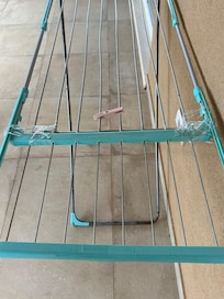 Defekter Wäscheständer