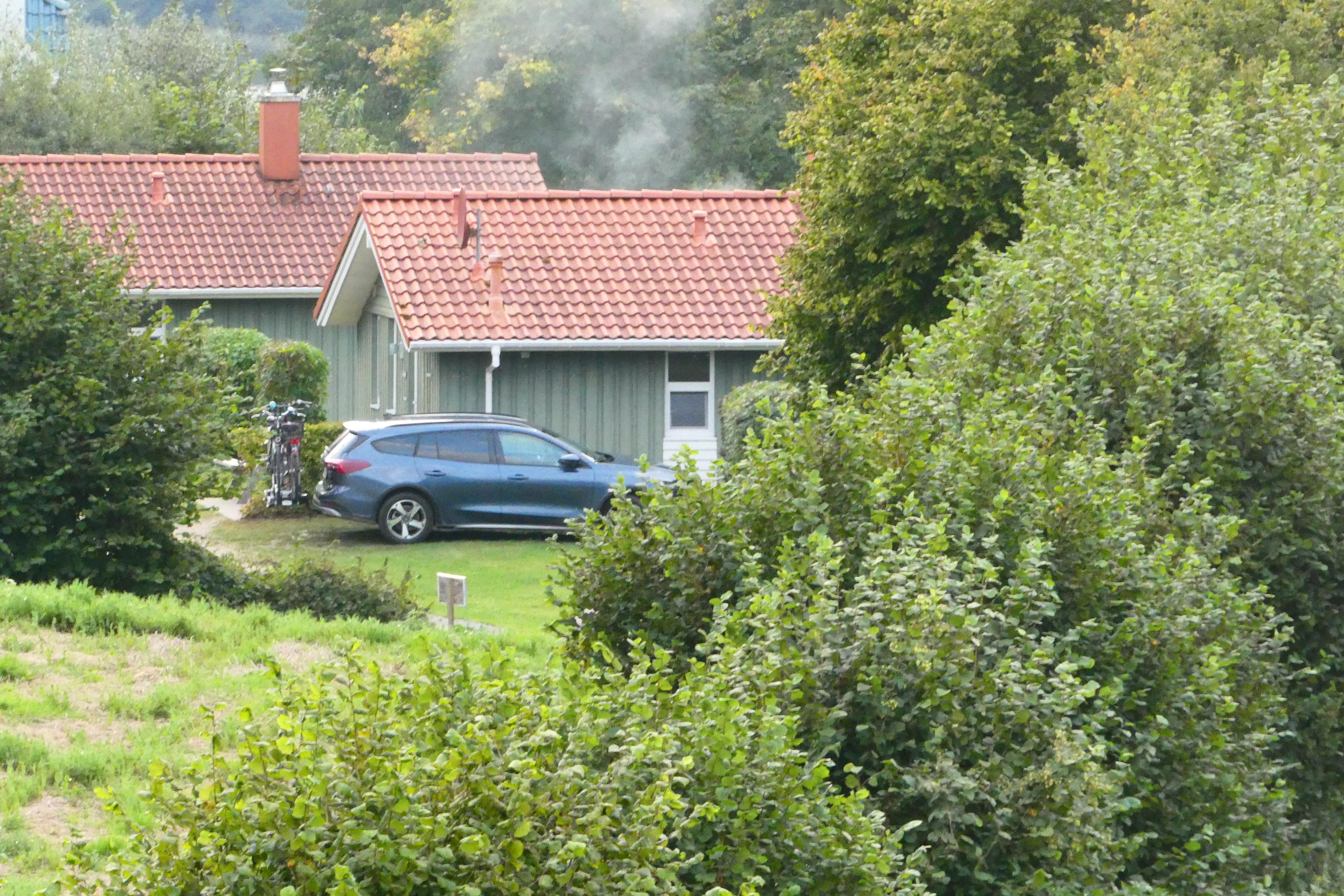 Ferien Häuser Marina Hülsen.
Erste Haus Skipper-Logde Nord.