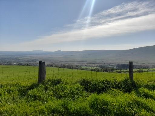 Preseli mountains near llys y fran