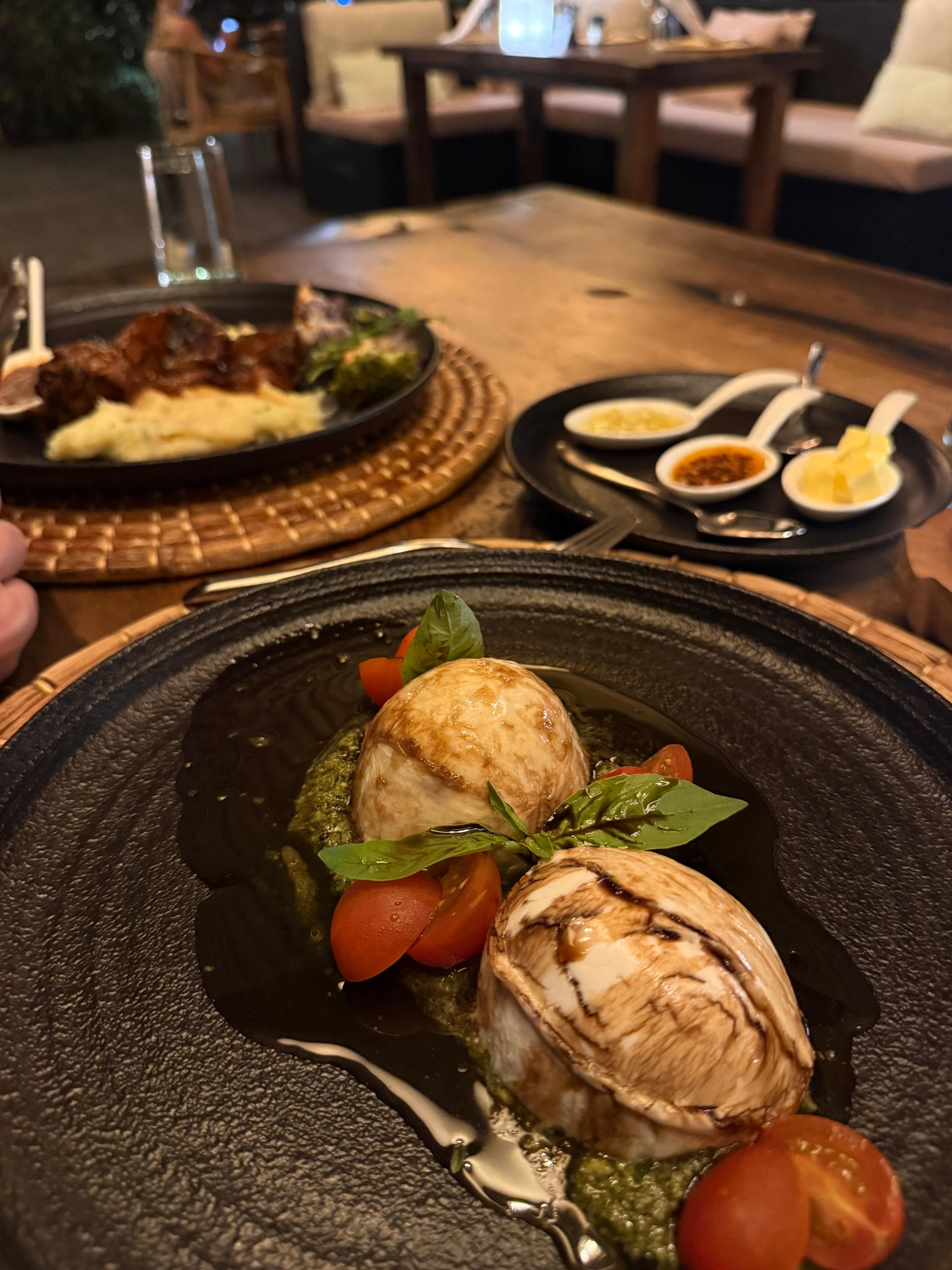 Dinner at Slyce, one of our favourite restaurants. They also have live entertainment and performances 