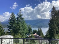 View from deck