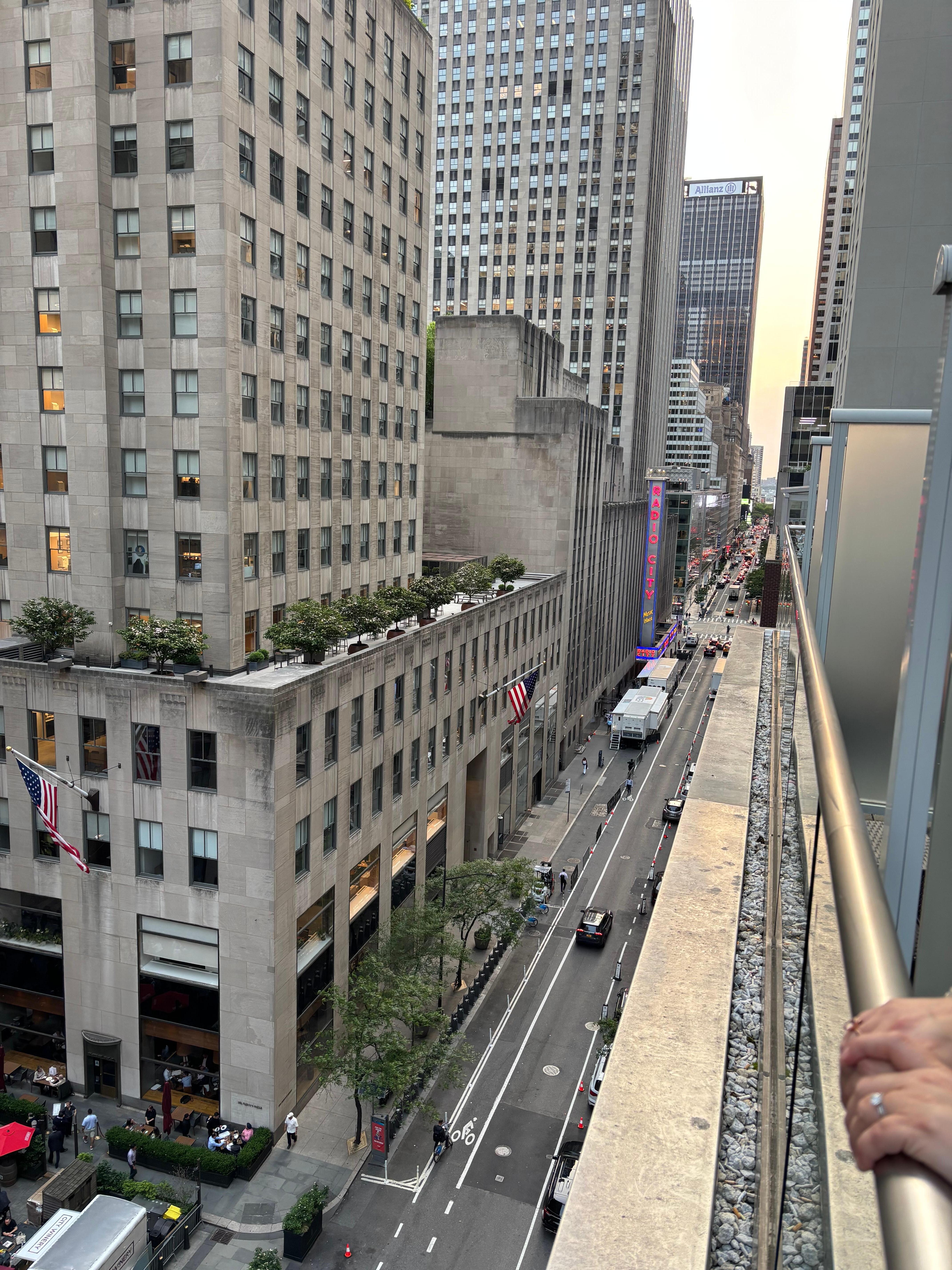 View from the terrace 
